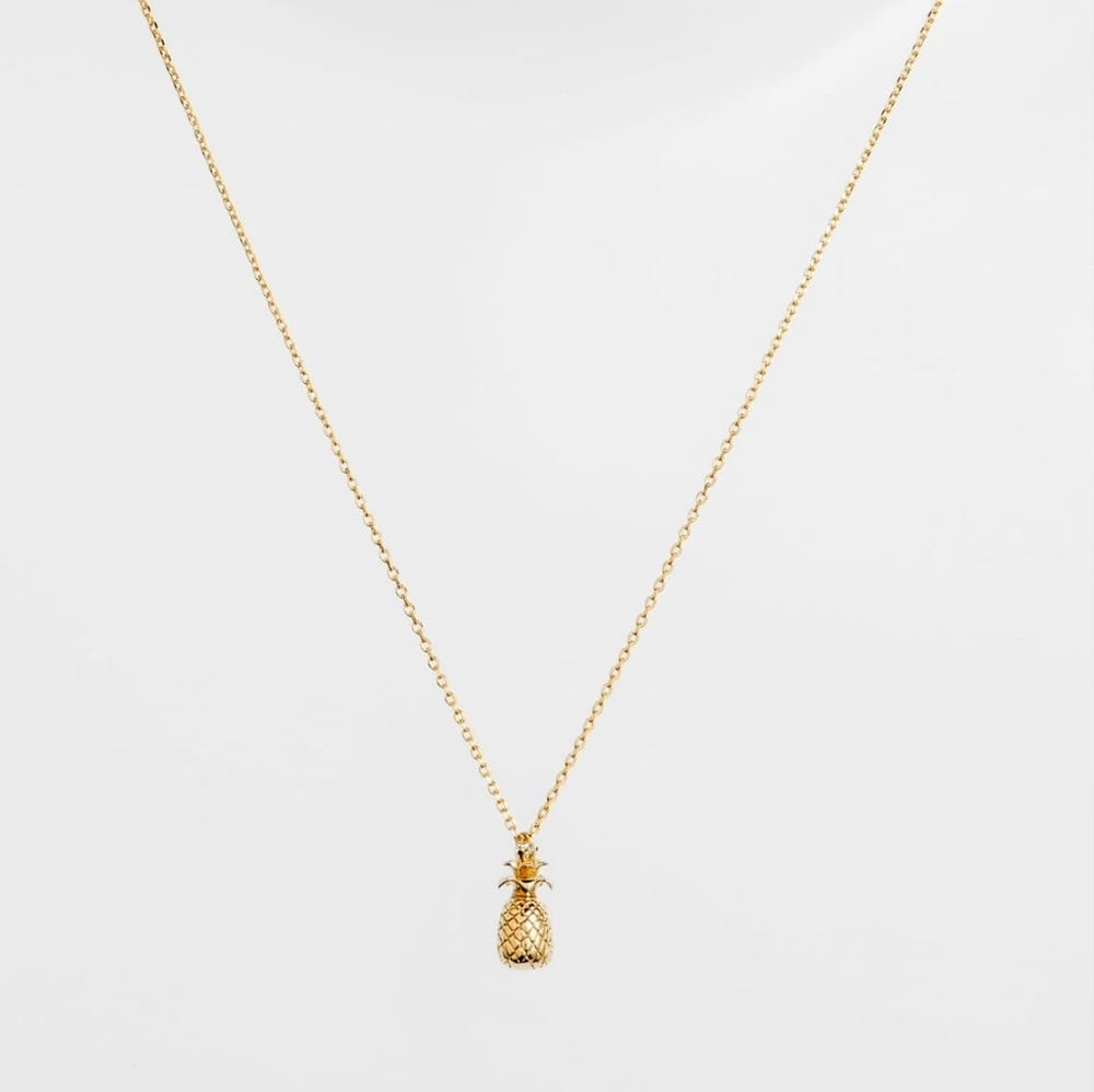 ESTELLA BARTLETT Pineapple Pendant Necklace